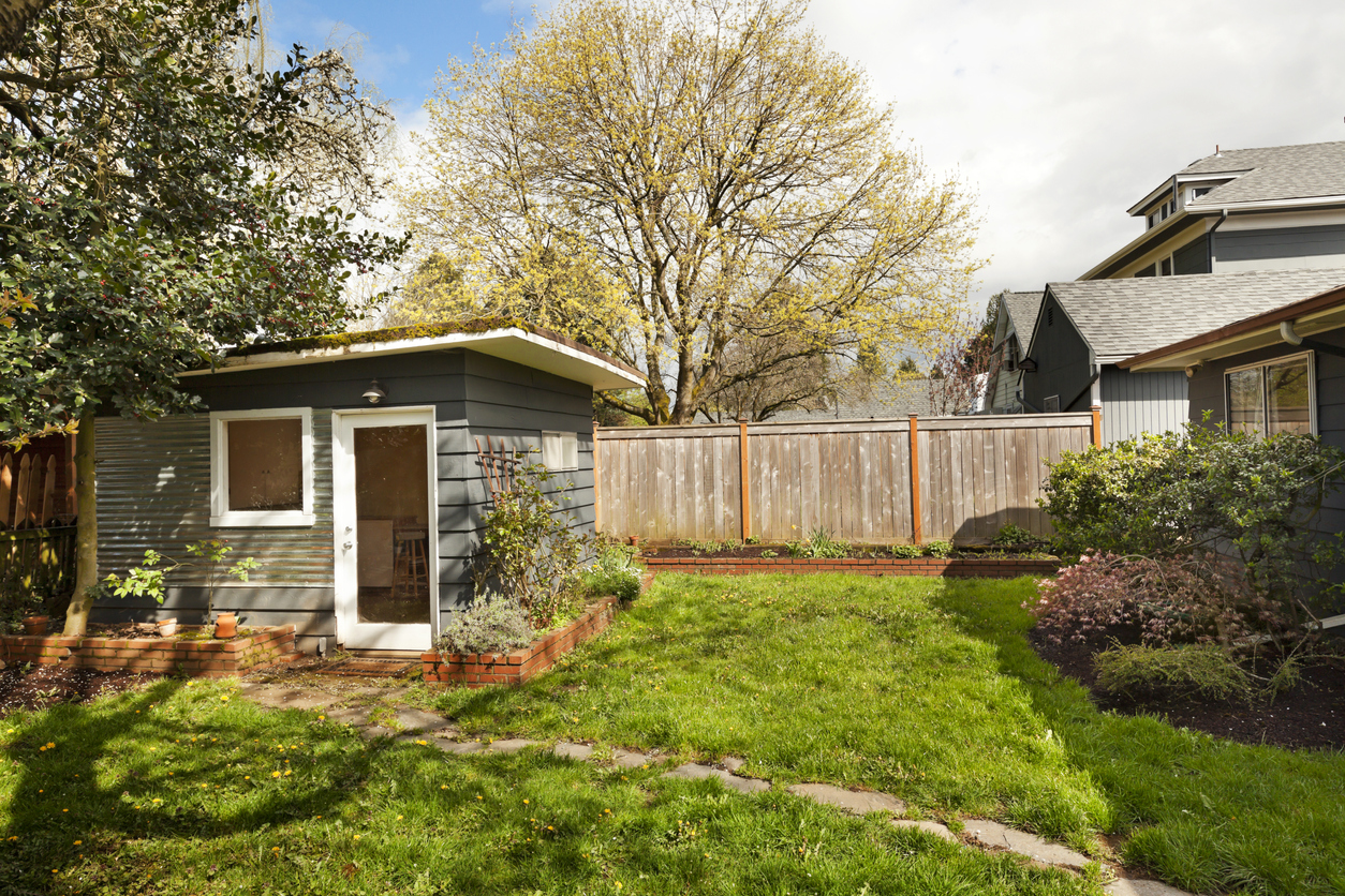 A Small ADU House for a backyard